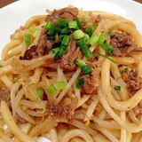 プルコギビーフで☆プルコギ焼きうどん